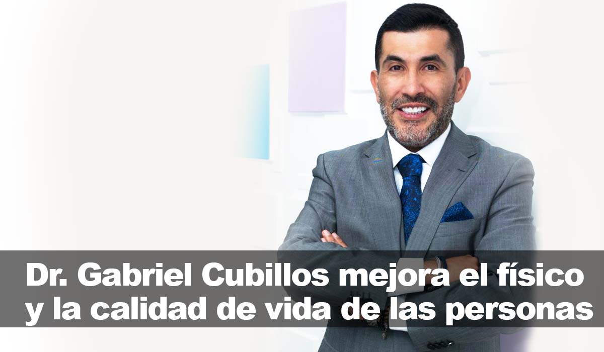 El Dr. Gabriel Cubillos: El uso de la Mega Lipólisis Láser, para una mejora en la calidad de vida y condición física