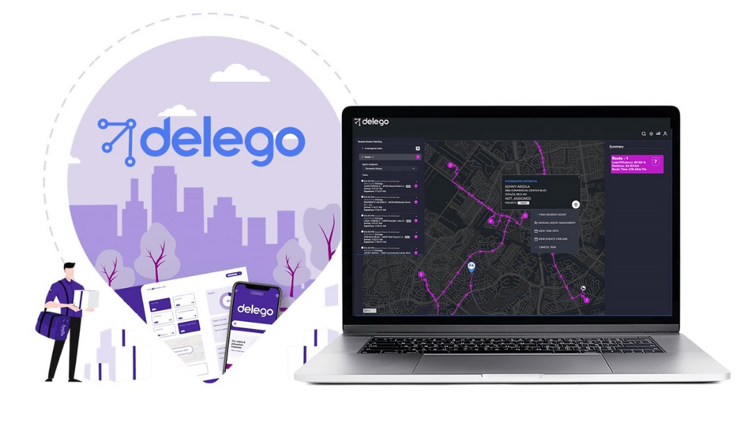 Delego software Planificador de rutas