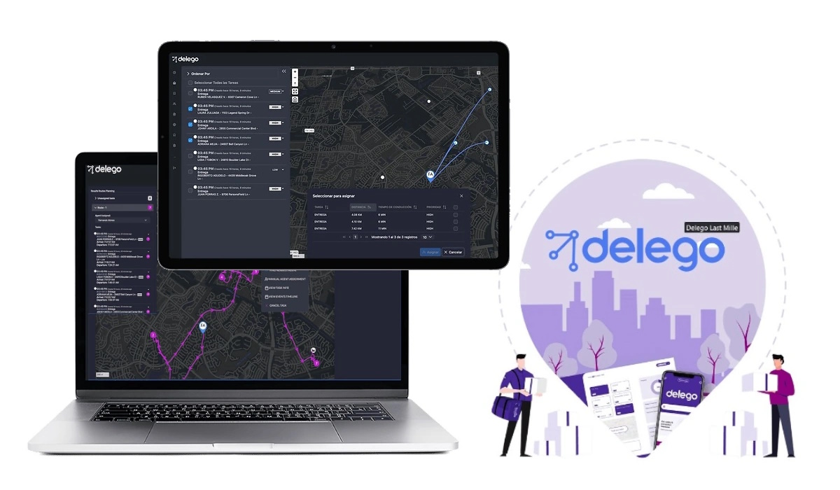 Delego software Planificador de rutas